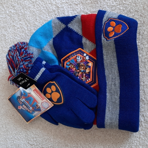 3 for $30. Little kids Paw Patrol hat and glove set - Picture 2 of 12
